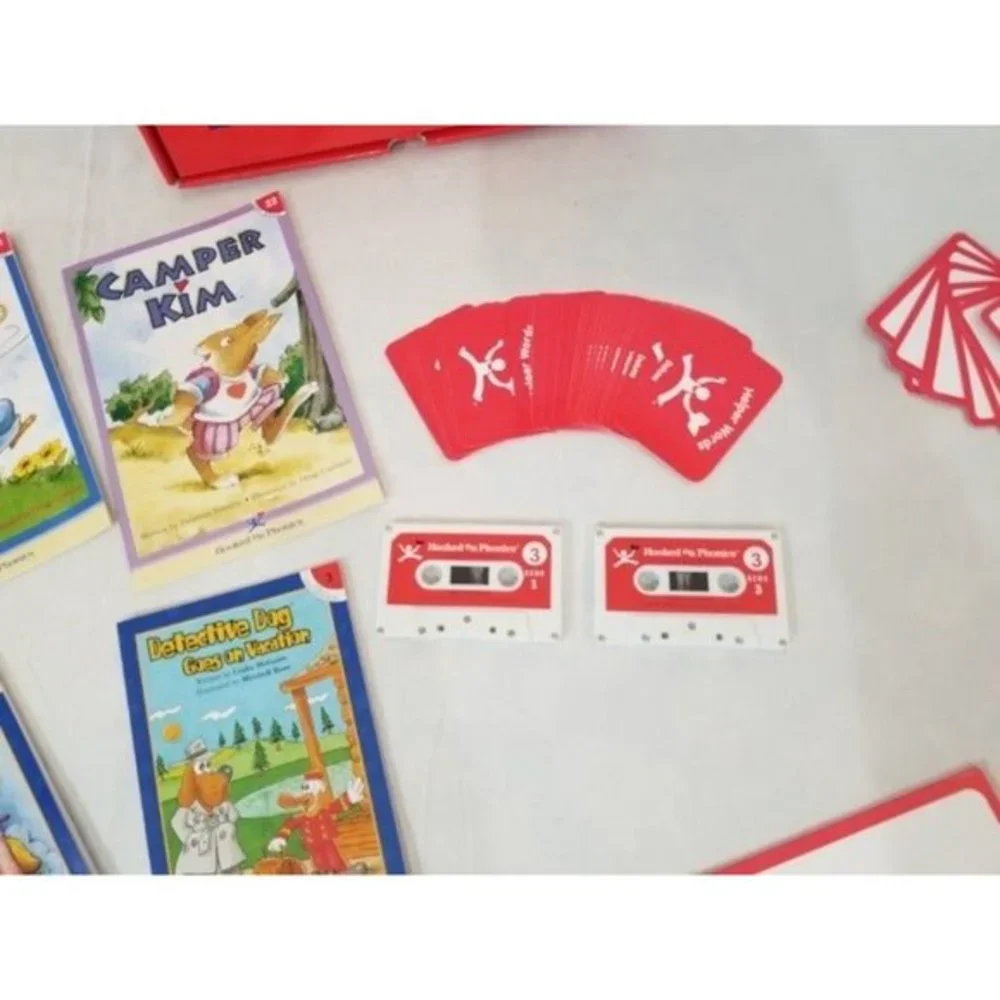 Hooked on Phonics Learn to Read‎ Level 3 program books CDs cards workbook